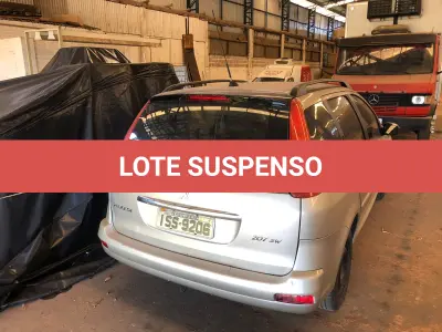 LOTE 033 - "VEÍCULO PEUGEOT, 207 SW XR, ANO 2011/2012, COR PRATA, PLACAS ISS9206