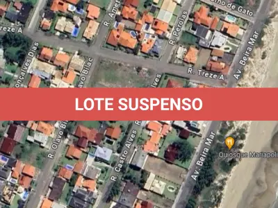 LOTE 000 - O imóvel na Rua Cecília Meireles nº 44, Balneário Mariápolis, Osório, com a área de 300m2