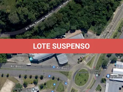 LOTE 003 - Prédio Comercial em alvenaria - shopping de lojas e posto combustivel