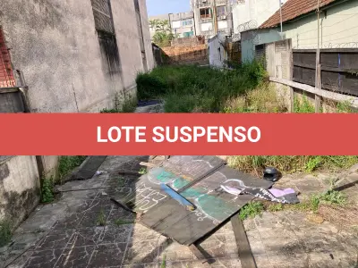 LOTE 000 - Um terreno medindo 6m60 de frente à rua General Lima e Silva, e fundos a meia quadra, de 46m00