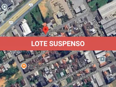 LOTE 000 - Um terreno urbano, parcela designada sob o nº 05, situado no lado par da Rua Alemanha, Bairro das Nações, em Indaial/SC