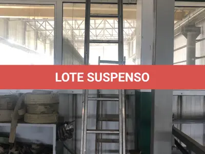 LOTE 001 - LOTE ENGLOBADO DE MAQUIINAS E EQUIPAMENTOS