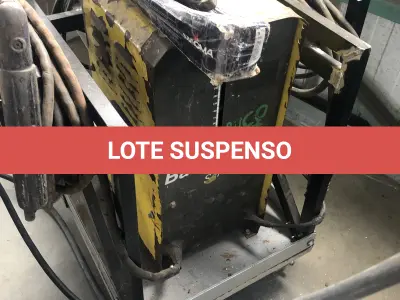 LOTE 001 - LOTE ENGLOBADO DE MAQUIINAS E EQUIPAMENTOS