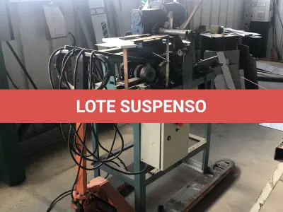 LOTE 001 - LOTE ENGLOBADO DE MAQUIINAS E EQUIPAMENTOS