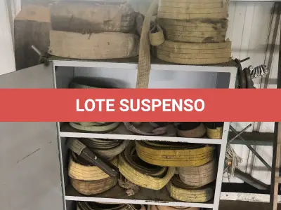LOTE 001 - LOTE ENGLOBADO DE MAQUIINAS E EQUIPAMENTOS