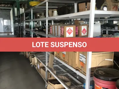 LOTE 001 - LOTE ENGLOBADO DE MAQUIINAS E EQUIPAMENTOS