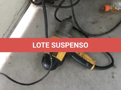 LOTE 001 - LOTE ENGLOBADO DE MAQUIINAS E EQUIPAMENTOS