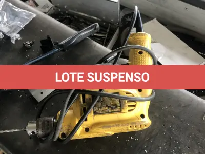 LOTE 001 - LOTE ENGLOBADO DE MAQUIINAS E EQUIPAMENTOS