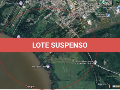 LOTE 000 - Imóvel situado no Bairro Belém Novo, no lugar denominado Ponta Grossa, terreno de forma irregular, com a área superficial de 151.384,40m2
