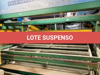 LOTE 047 - Máquina de vacum Forming (está garan real Sicred)
