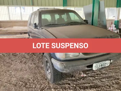 LOTE 003 - I/Ford Explorer XLT 4X4, cor preta. Ano 1997/1998