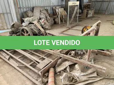 LOTE 003 - Lote de todos os materiais englobados (não inclui veiculos e imovel)