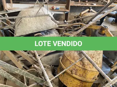 LOTE 003 - Lote de todos os materiais englobados (não inclui veiculos e imovel)