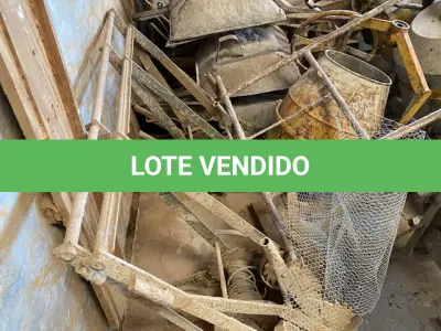 LOTE 003 - Lote de todos os materiais englobados (não inclui veiculos e imovel)