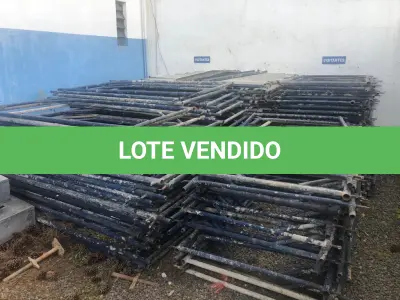 LOTE  - Leilão de andaimes