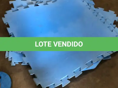 LOTE 070 - aproximadamente 8 tatame de eva 1x1