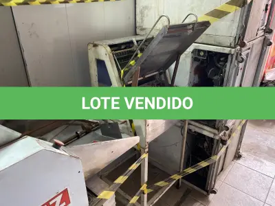 LOTE 001 - Lote englobado de todos os equipamentos 