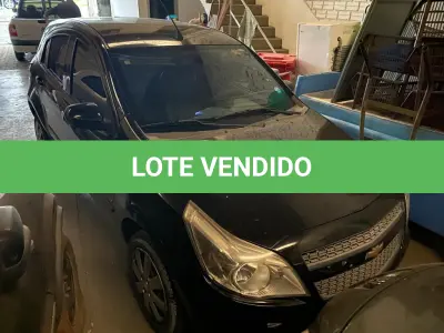 LOTE 01 - Chevrolet Agile LT 2010/2011 preto
