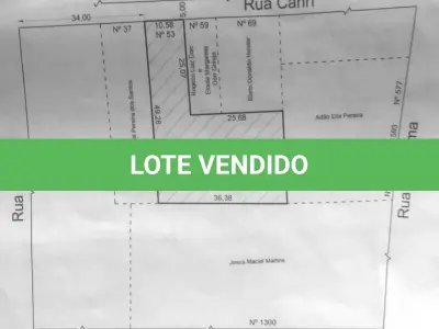 LOTE  - Terreno de 1175m² no centro de Novo Hamburgo