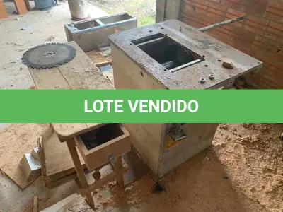 LOTE 001 - LOTE DE SUCATAS DE MAQUINAS