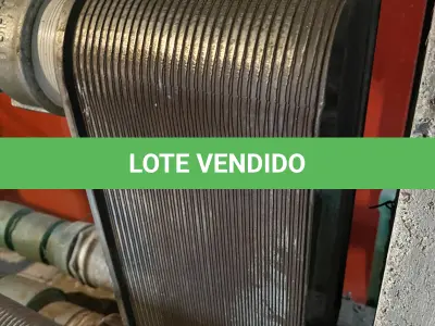 LOTE 017 - trocador de calor a placas brasado piscina grande