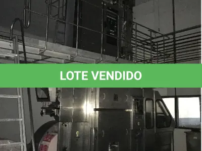 LOTE 1 - LANÇO JÁ RECEBIDO COM 25% DE ENTRADA E SALDO EM 24X COM CORREÇÃO DO IPCA PARA PLANTA INDUSTRIAL COM IMÓVEL E MÁQUINAS -COMPRA ENGLOBADA - LOTE COM PREFERENCIA