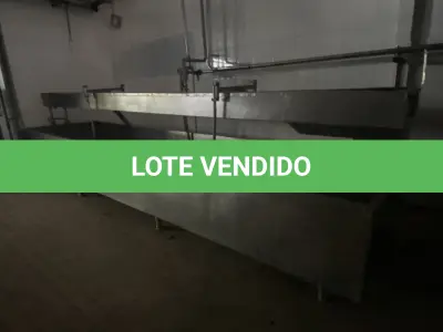LOTE 023 - 01 caixa inox 5.000 litros dreno prensa sucata (sem prensa)
