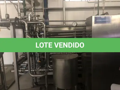 LOTE 1 - LANÇO JÁ RECEBIDO COM 25% DE ENTRADA E SALDO EM 24X COM CORREÇÃO DO IPCA PARA PLANTA INDUSTRIAL COM IMÓVEL E MÁQUINAS -COMPRA ENGLOBADA - LOTE COM PREFERENCIA