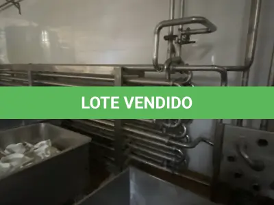 LOTE 028 - 01 trocador de calor inox tubular