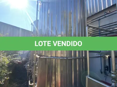 LOTE 053 - 02 SILos de Leite Globo Inox 20.000 Litros