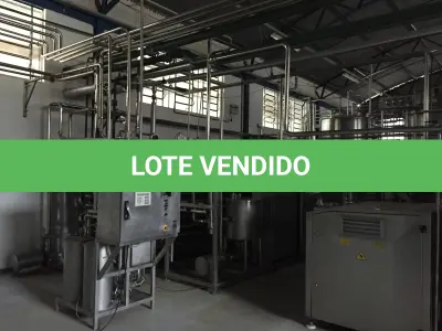 LOTE 1 - LANÇO JÁ RECEBIDO COM 25% DE ENTRADA E SALDO EM 24X COM CORREÇÃO DO IPCA PARA PLANTA INDUSTRIAL COM IMÓVEL E MÁQUINAS -COMPRA ENGLOBADA - LOTE COM PREFERENCIA