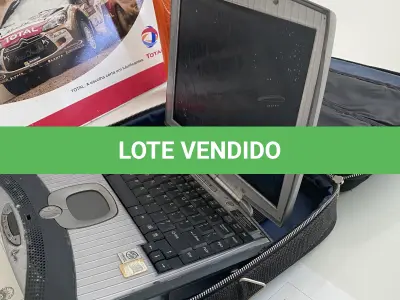 LOTE 10 - MÓVEIS EQUIPAMENTOS - vários itens junto ao prédio