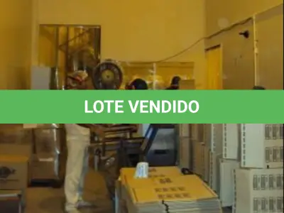 LOTE 1 - VENDA DA UPI COM MÁQUINAS, FUNDO DE COMÉRCIO, MANUTENÇÃO DE EMPREGOS, ETC. VER EDITAL