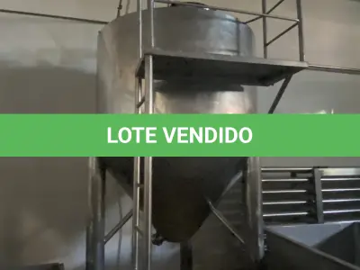 LOTE 026 - 01 Tanque de inox 5.000 litros para rejeito