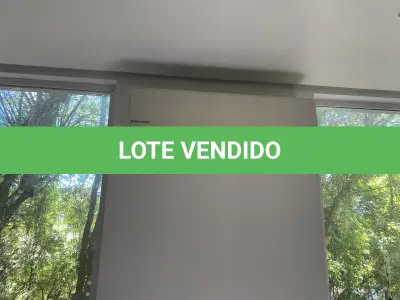 LOTE 10 - MÓVEIS EQUIPAMENTOS - vários itens junto ao prédio