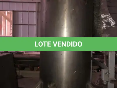 LOTE 027 - TACHO DE PREPARO 1,2 m ALTURA 60cm DIÂMETRO, ano 2008