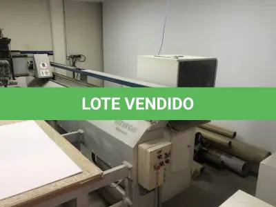 LOTE 055 - Maquina de corte e fresa cnc vetor 