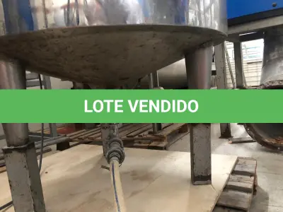 LOTE 004 - TACHO DE PREPARO SUZHOU GOLDEN MOD. PGJ 1000 COM AQUECEDOR E PAINEL DE CONTROLE, ano 2007