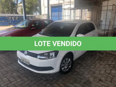 LOTE 054 - VW/GOL 1.0, Branco, ano 2013, placa IUA1819