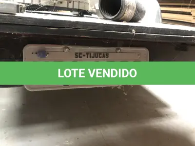 LOTE 022 - Reboque de carga placa MGA1689