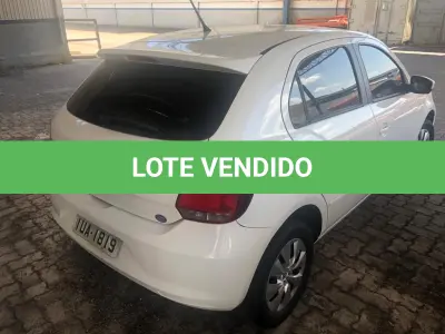 LOTE 054 - VW/GOL 1.0, Branco, ano 2013, placa IUA1819