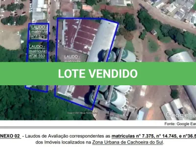 LOTE 1 - LOTE EMGLOBADO DE TODOS OS ITENS DO LEILÃO (IMOVEIS E MAQUINAS) OBS: ESSE LOTE POSSUI PREFERENCIA SOBRE OS INDIVIDUIAS