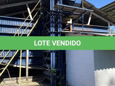 LOTE 001 - Tanques de extração de cor – Sistema de filtro à vácuo – Sistema de centrífuga e extração de óleo- Tanques de concentração – Câmara frigorífica – Tanque reservatório – etc