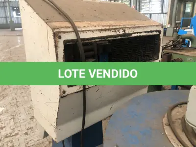 LOTE 027 - máquina de rebaixar com roletes
