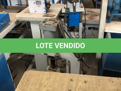 LOTE 129 - prensa de rebater costura