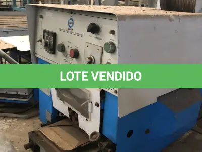 LOTE 047 - máquina de aplicar couraça termoplástica