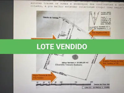 LOTE 001 - Uma área de terras c/20.000m²