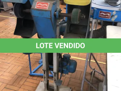 LOTE 314 - Duas lixadeiras duplas - somente uma