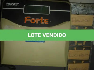 LOTE 053 - relógio ponto marca Forte com ficheiro