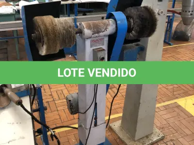 LOTE 302 - Escova dupla